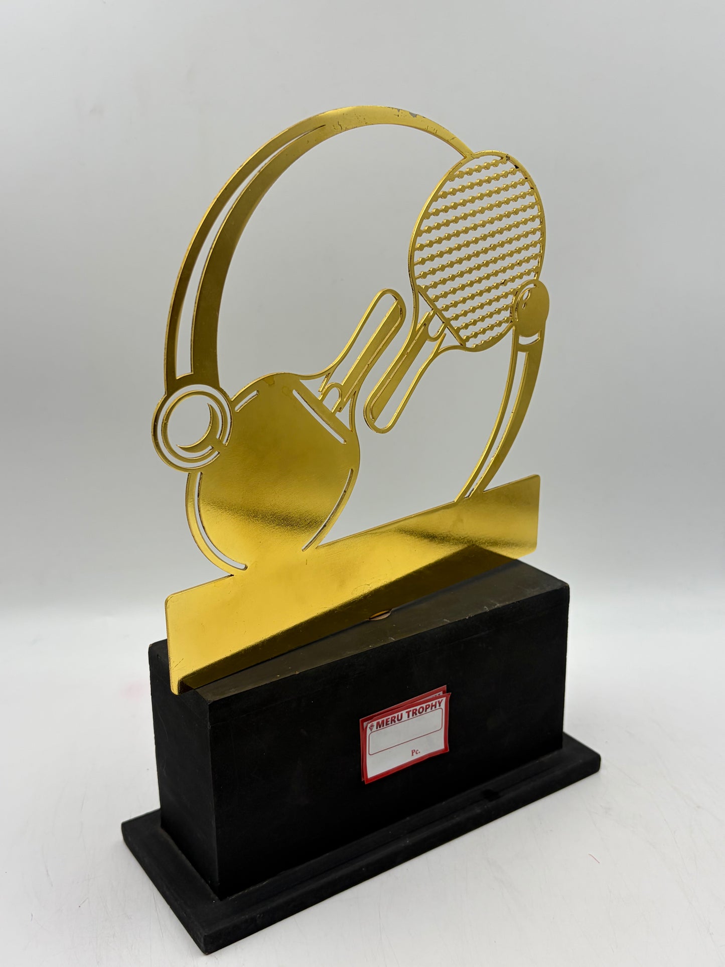 Table tennis Gold Sports Trophy Tournament Winners Meru Trophy table-tennis