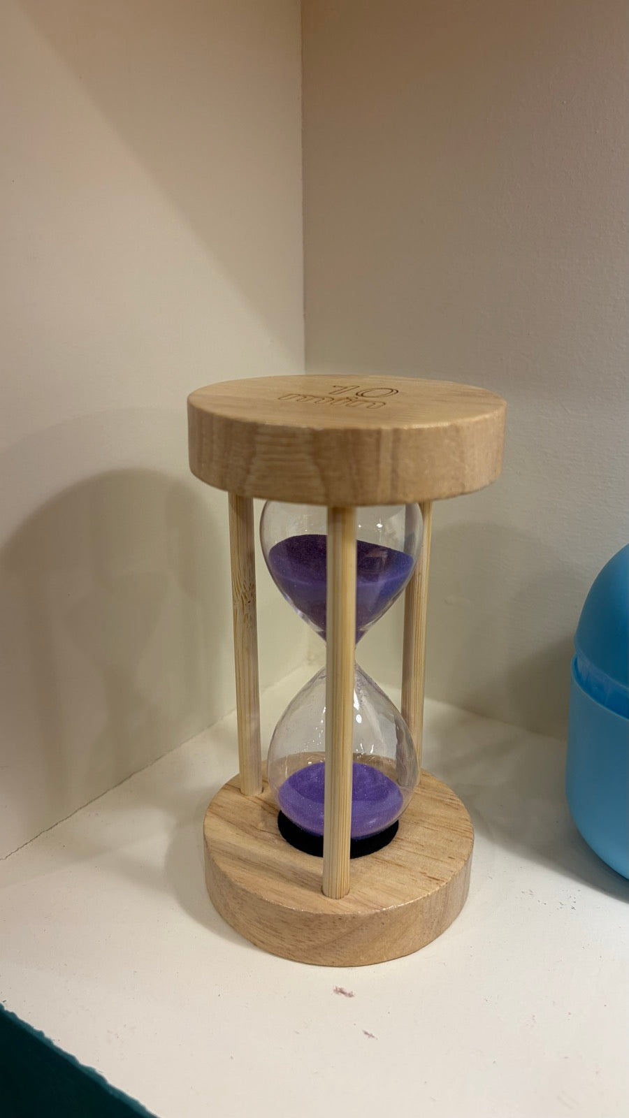 Wooden Sand Timer Hourglass - 10 Minute