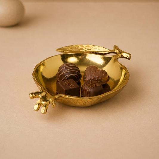 Anaar Pomegranate-Shaped Bowl, handcrafted metal craft