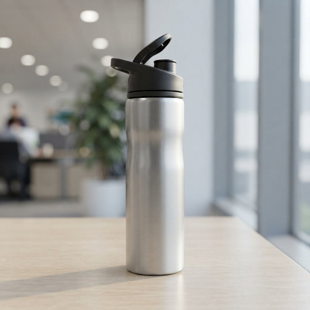 Sipper Bottle with Flip Spout Cap - lifestyle - Meru Trophy corporate gifting