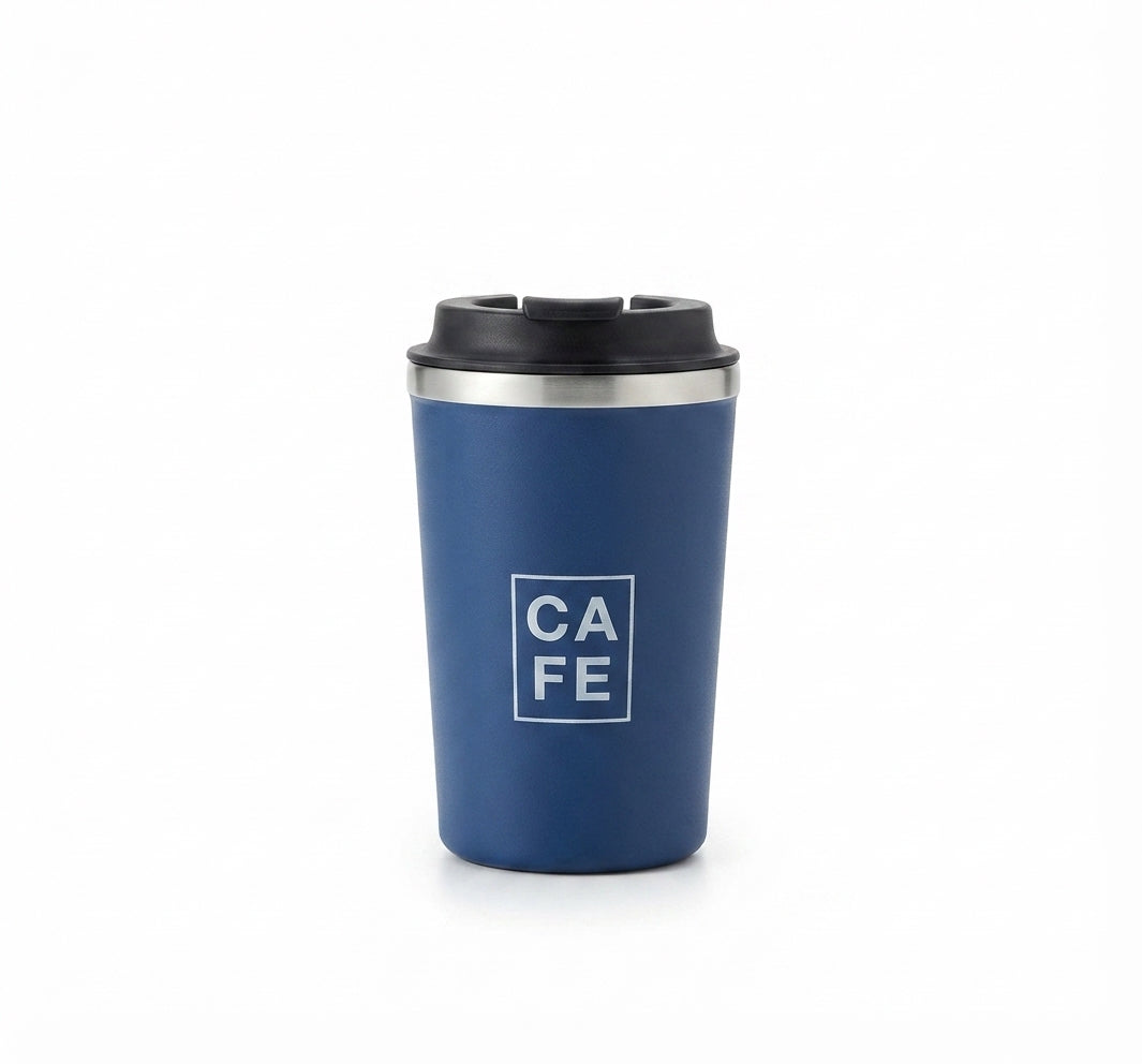 Suction Coffee Tumbler - Blue - Meru Trophy corporate gifting