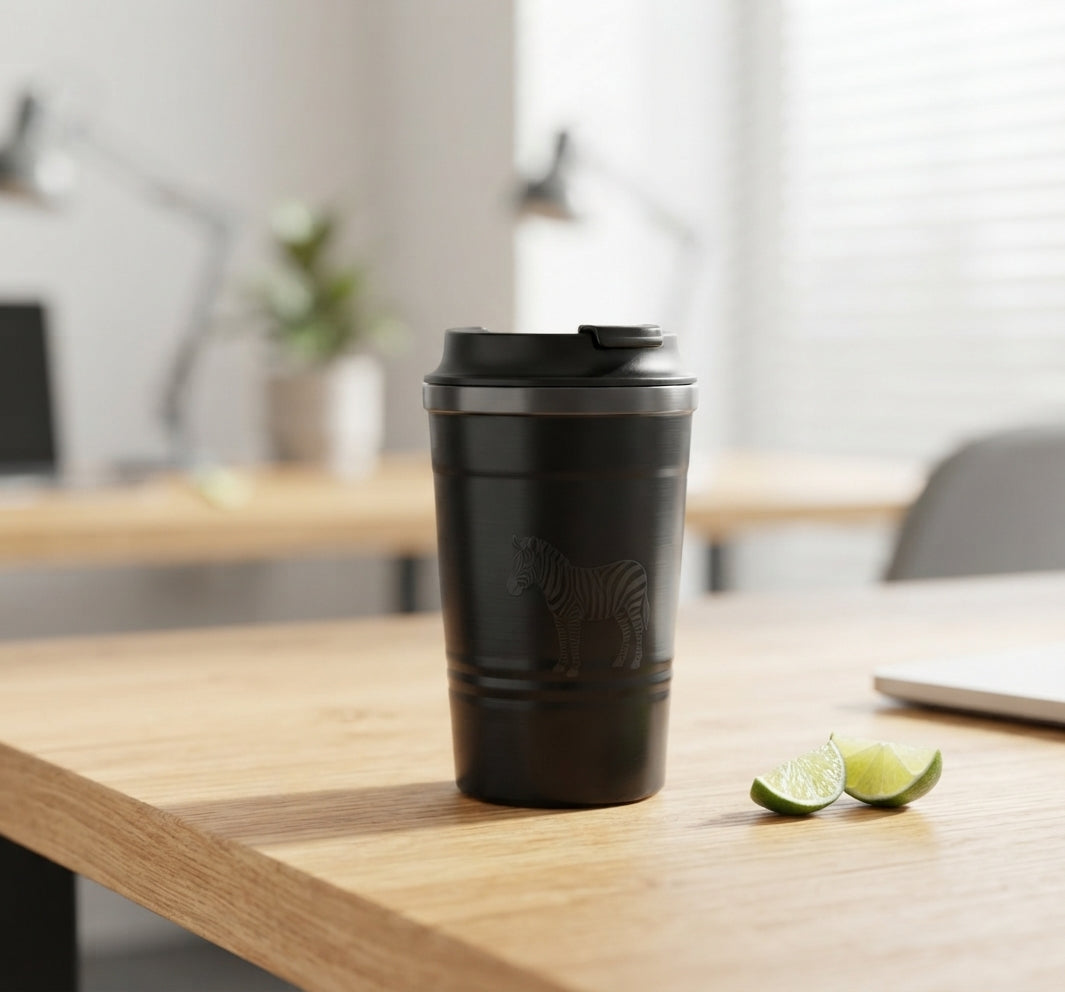 Suction Coffee Tumbler - lifestyle - Meru Trophy corporate gifting