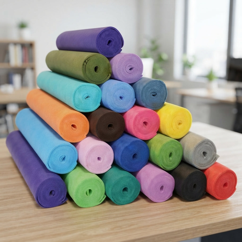 Yoga Mat - lifestyle desk shot - Meru Trophy corporate gifting