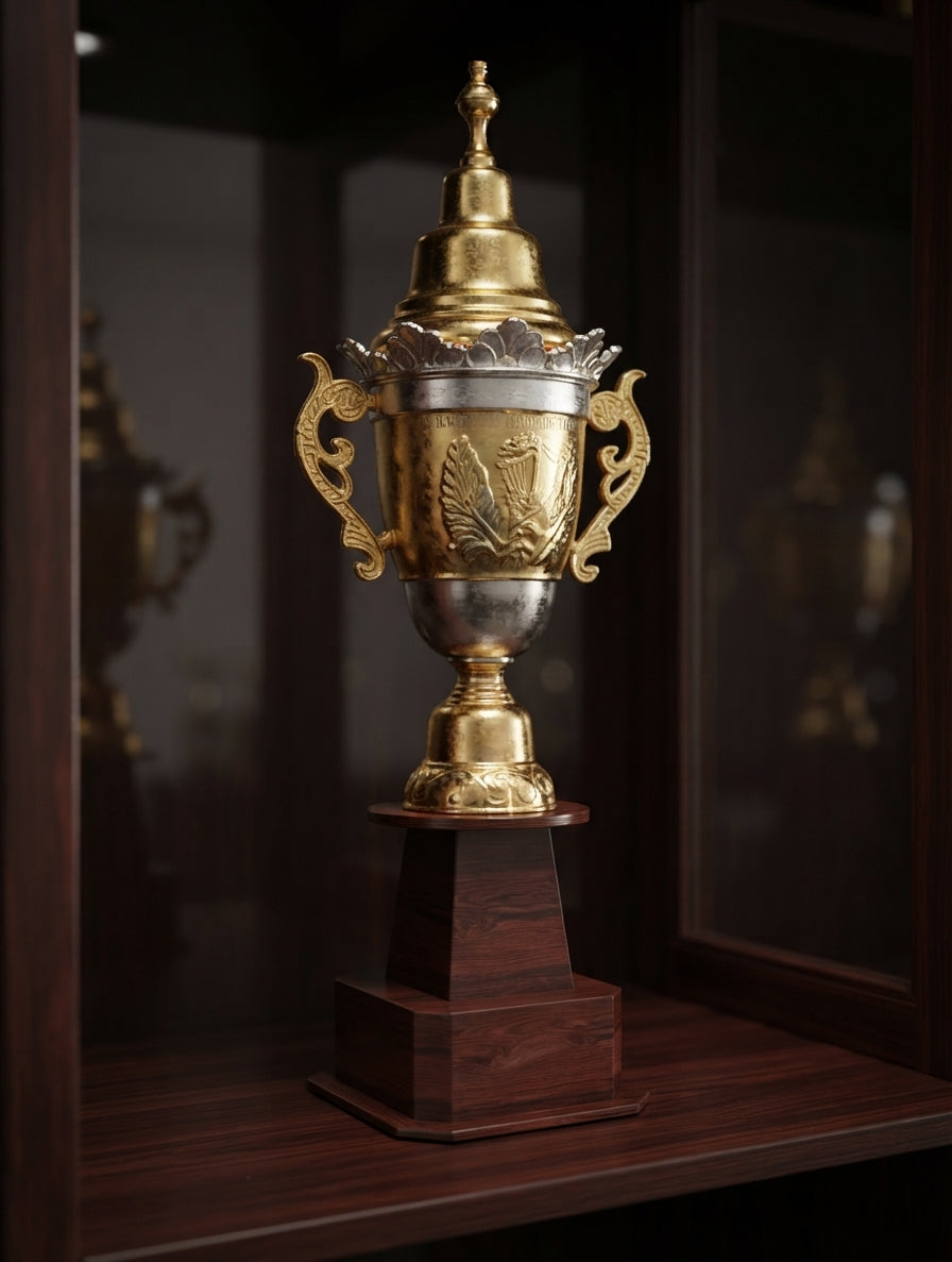 Metal Trophy: Celebrate Victory with a Custom Trophy 829 G alternate view - Meru Trophy