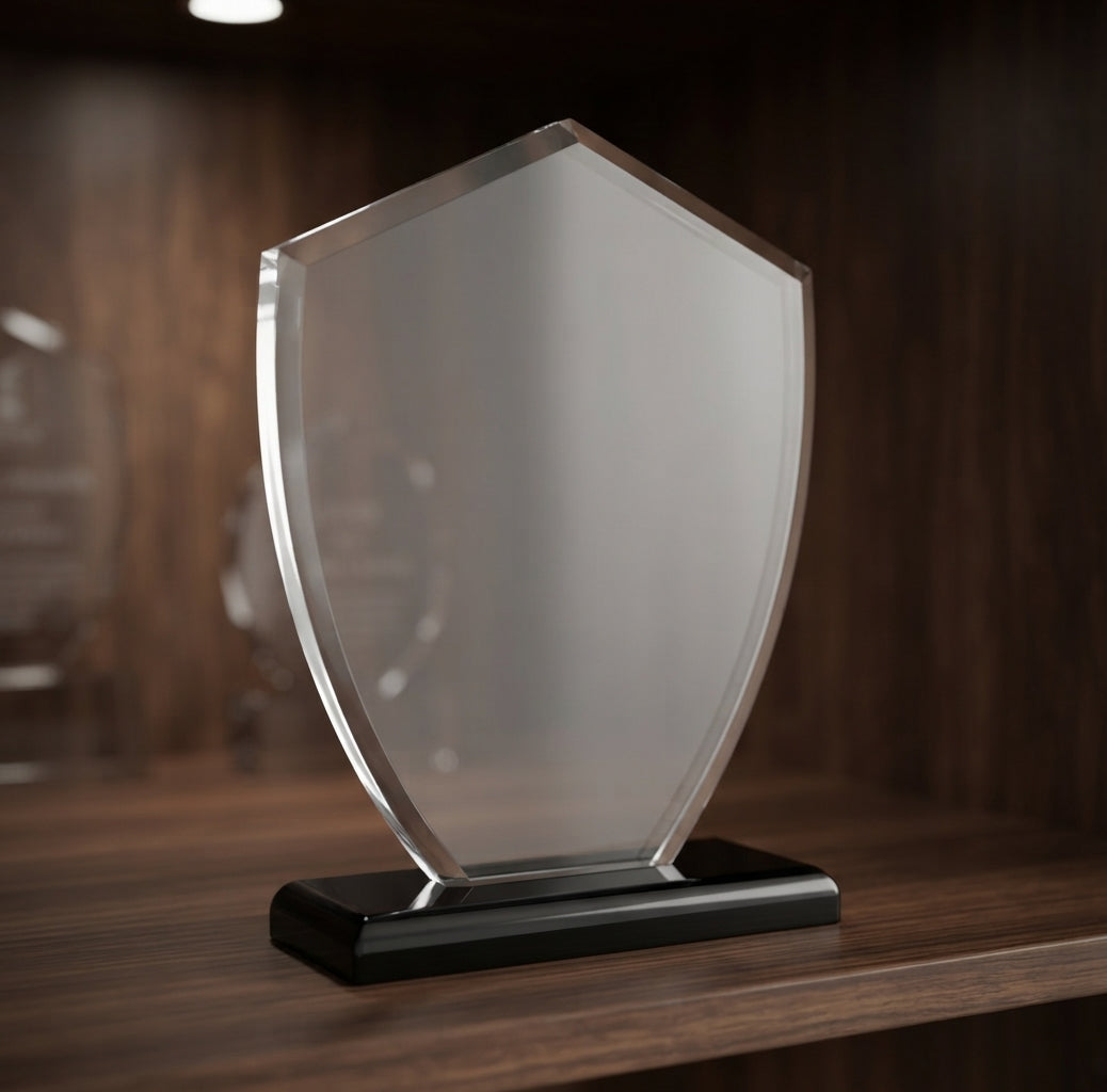Crystal Trophy Award Recognition CST 135 - Custom Awards & Engraving alternate view - Meru Trophy