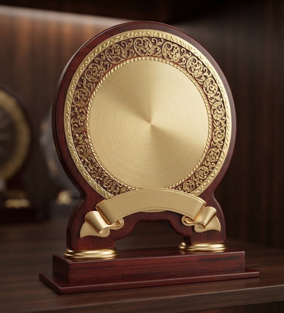 Elegant Wooden Memento - Recognition Awards 5002 alternate view - Meru Trophy