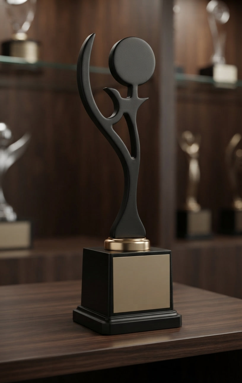 Acrylic Achievement Trophy - Corporate Award 4007 - Recognition Awards alternate view - Meru Trophy