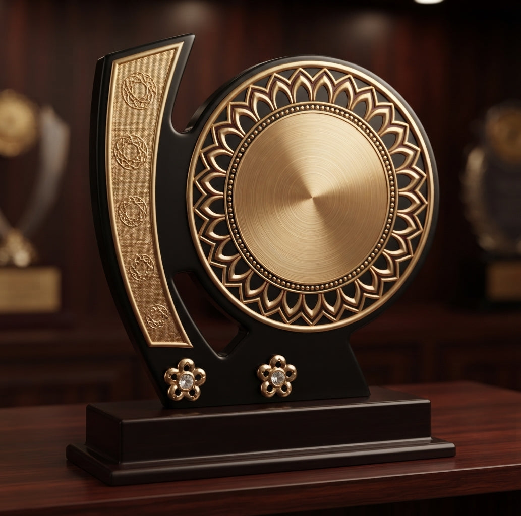 Wooden Memento Recognition Award - Custom Awards & Trophies 3218 alternate view - Meru Trophy