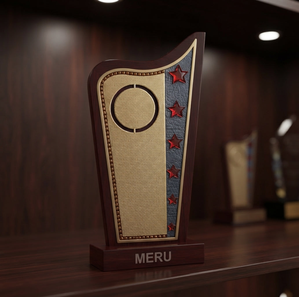 Wooden Memento Trophy Recognition Awards - Custom Awards & Engraving 526 alternate view - Meru Trophy