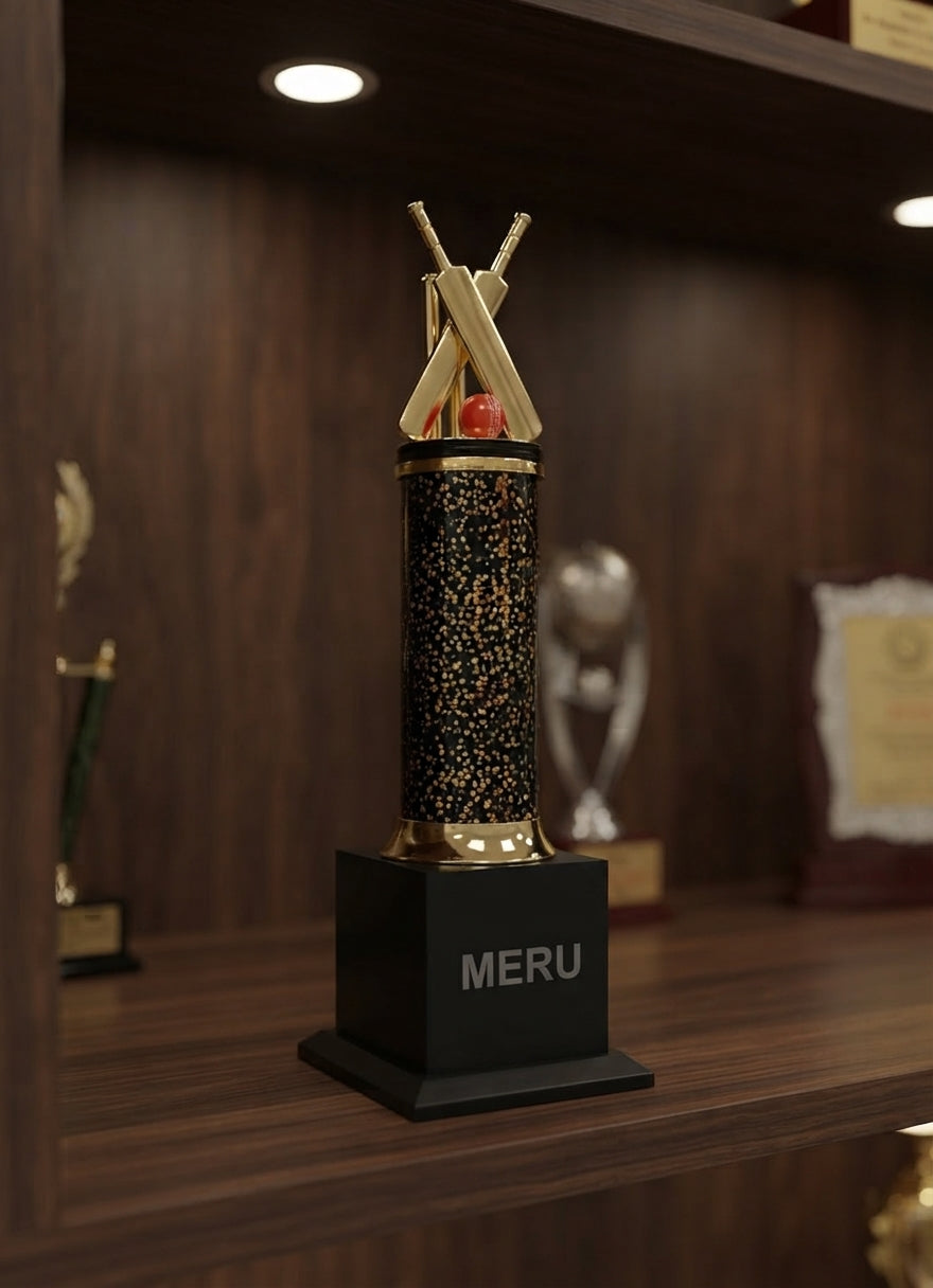 Cricket Trophy Award: Victory & Recognition 645 alternate view - Meru Trophy