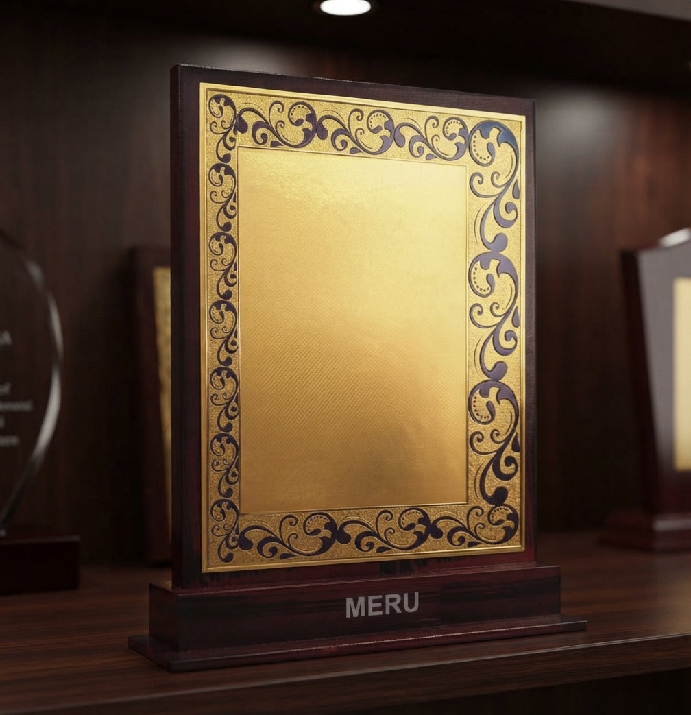 Wooden Mementos: Custom Awards and Trophies 801 alternate view - Meru Trophy