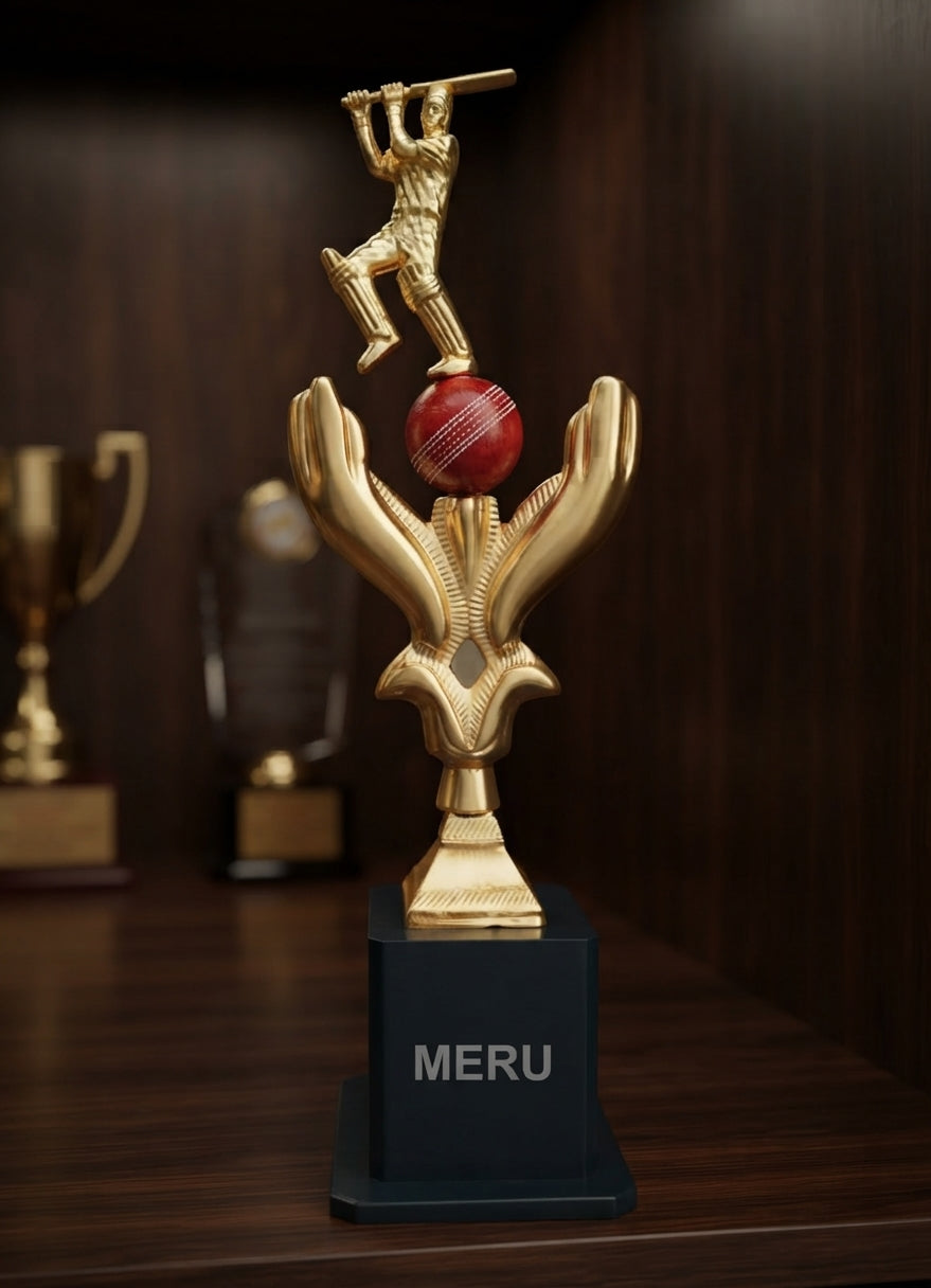 Cricket Trophy : A Symbol of Sporting Excellence 851 alternate view - Meru Trophy