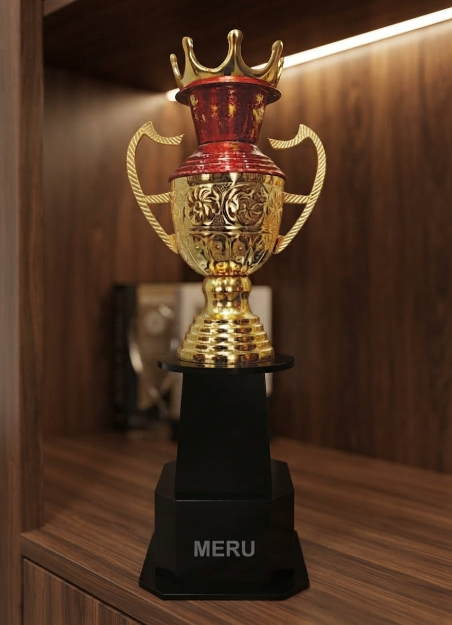 Fiber Trophy Award: Symbol of Victory 938 alternate view - Meru Trophy