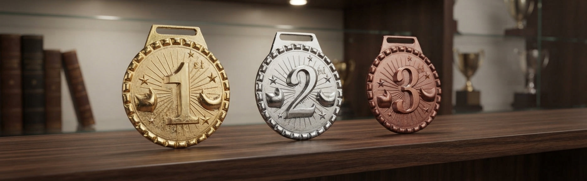 Recognition Medals and Trophies3D-1st-2nd-3rd-1 alternate view - Meru Trophy