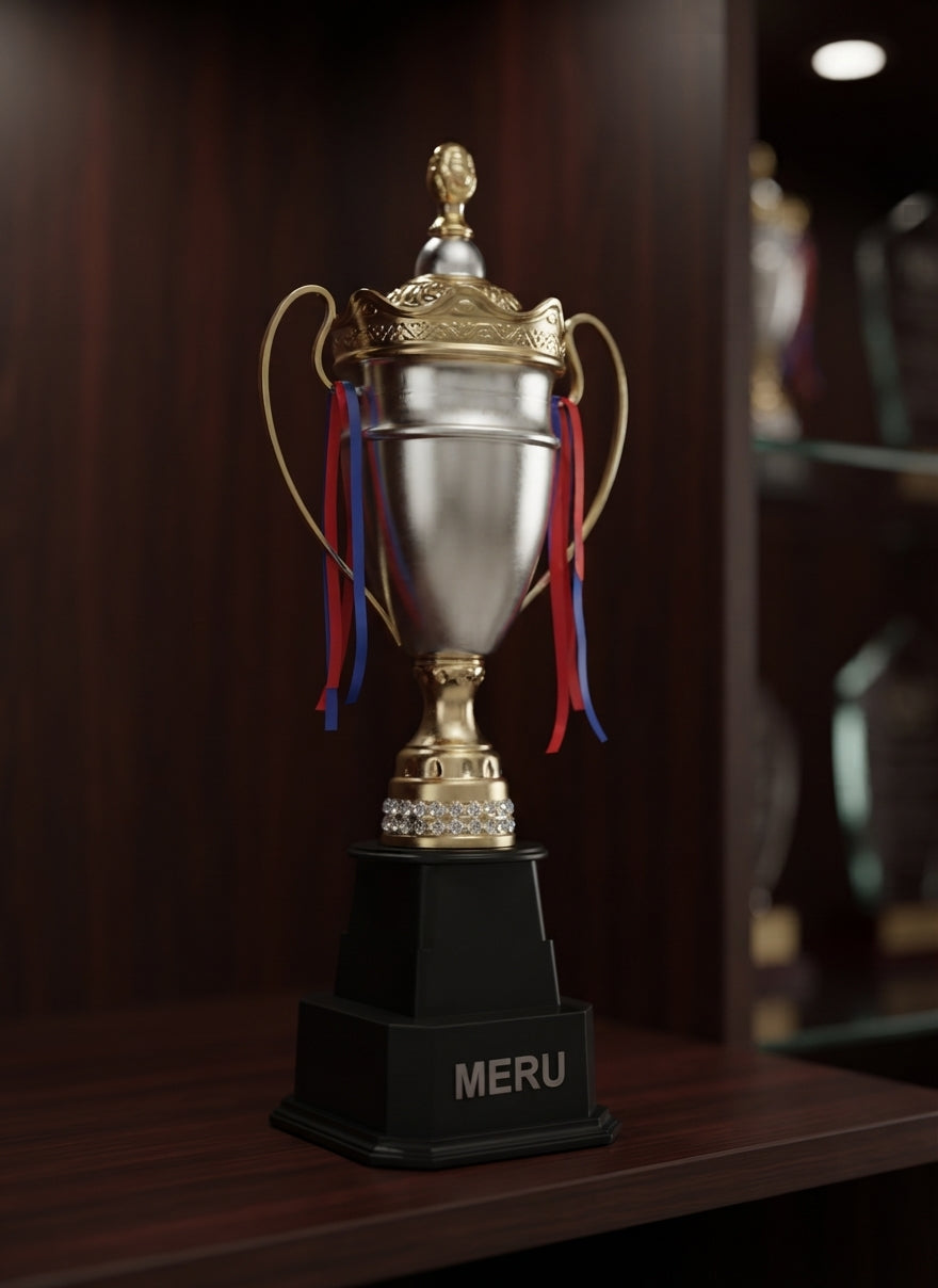 Metal Sports Trophy Awards 2065-Silver-1 alternate view - Meru Trophy