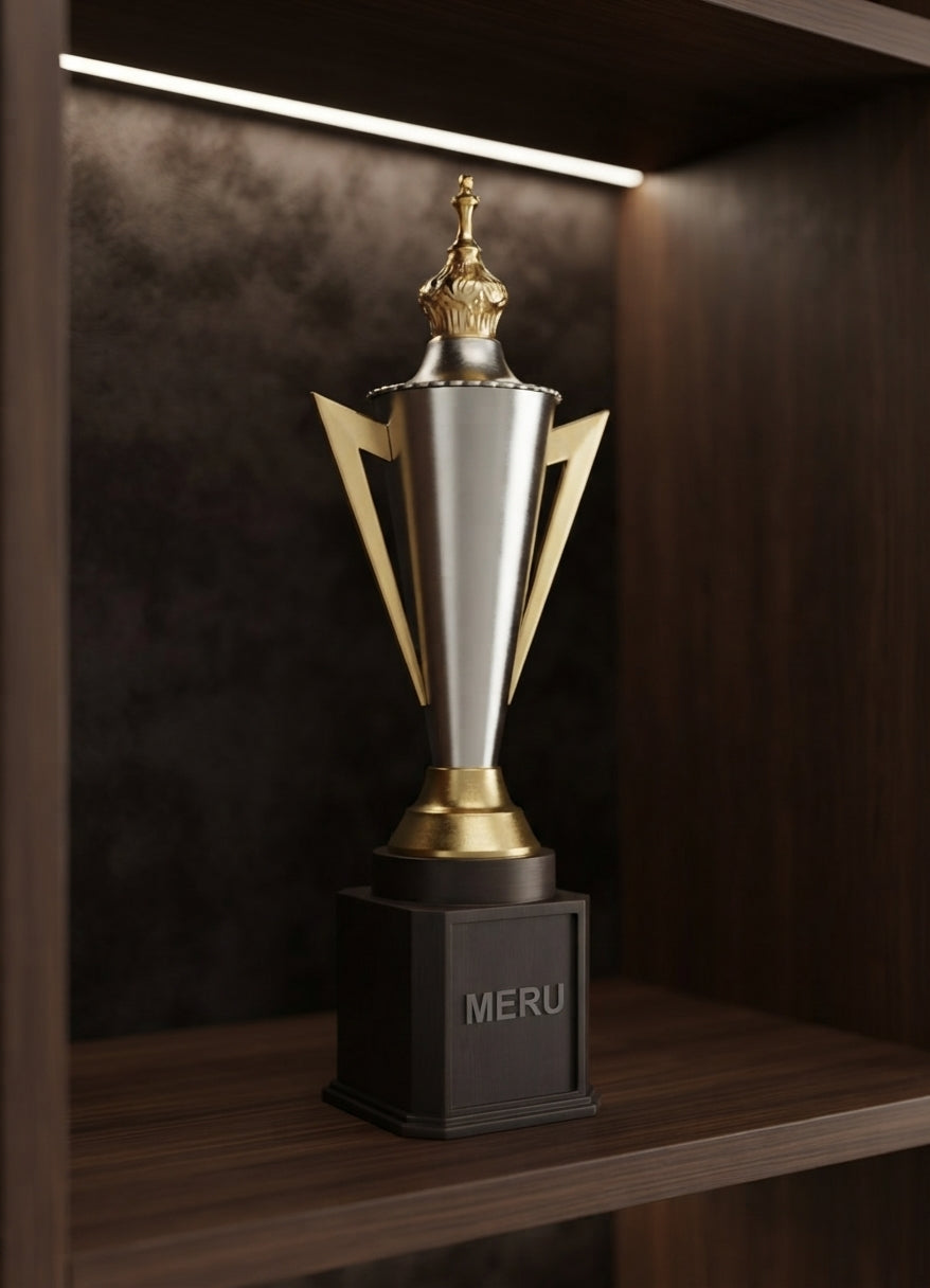 Metal Cup Trophy AS-866 alternate view - Meru Trophy