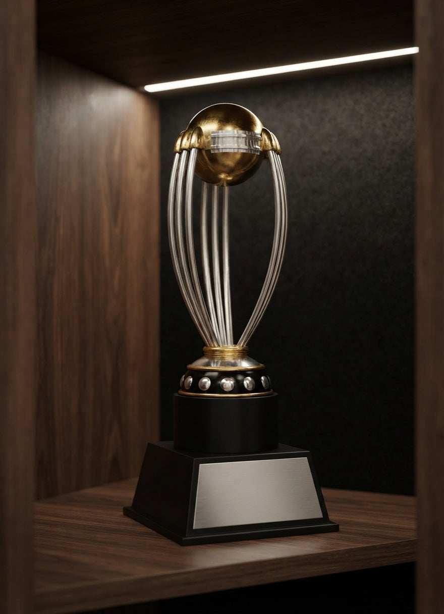 Victory and Achievement Trophy NEW-WORLD-CUP-1 alternate view - Meru Trophy
