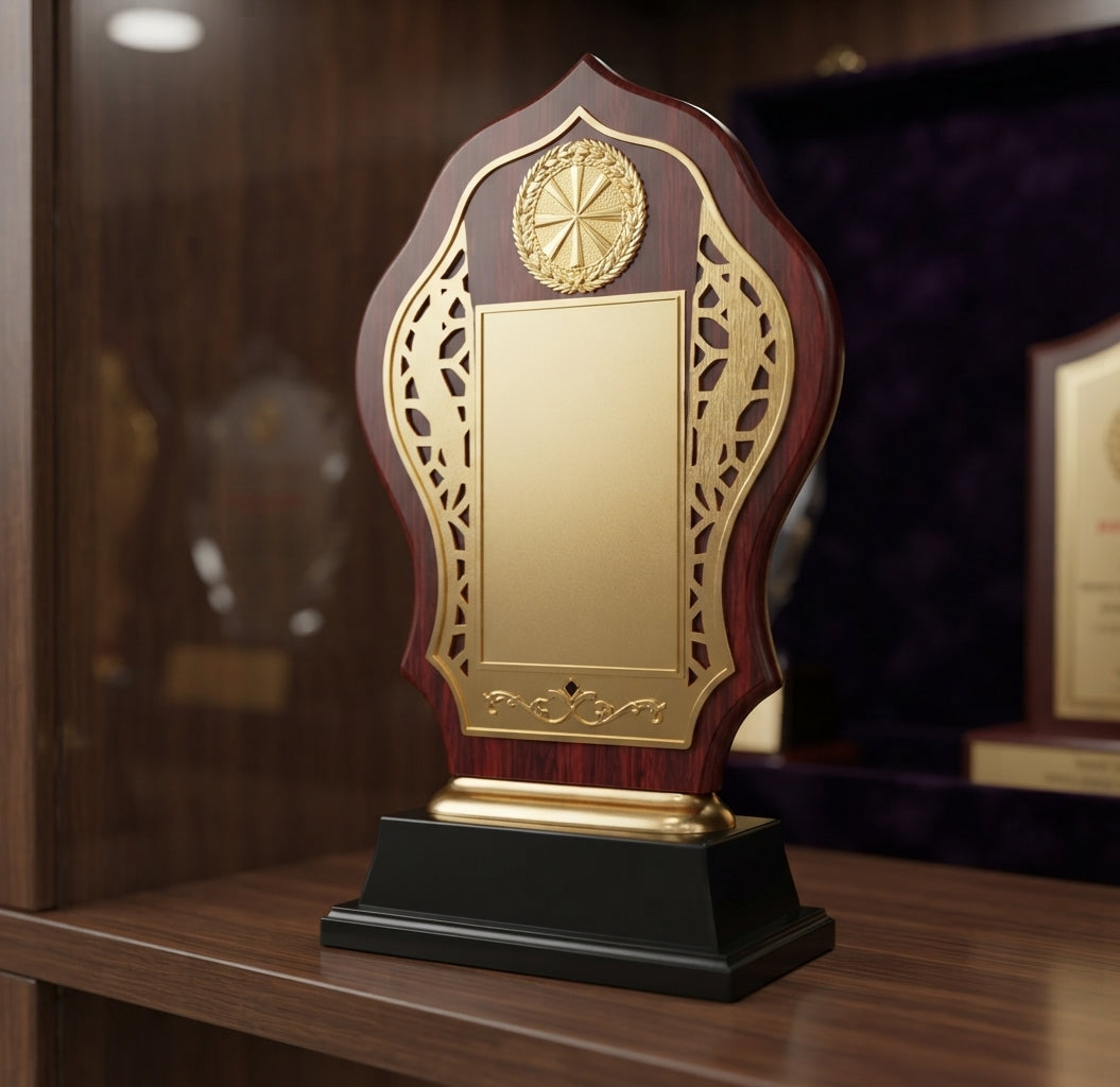 Recognition Award Wooden Mementos - Custom Trophies & Awards CP 106 1 alternate view - Meru Trophy