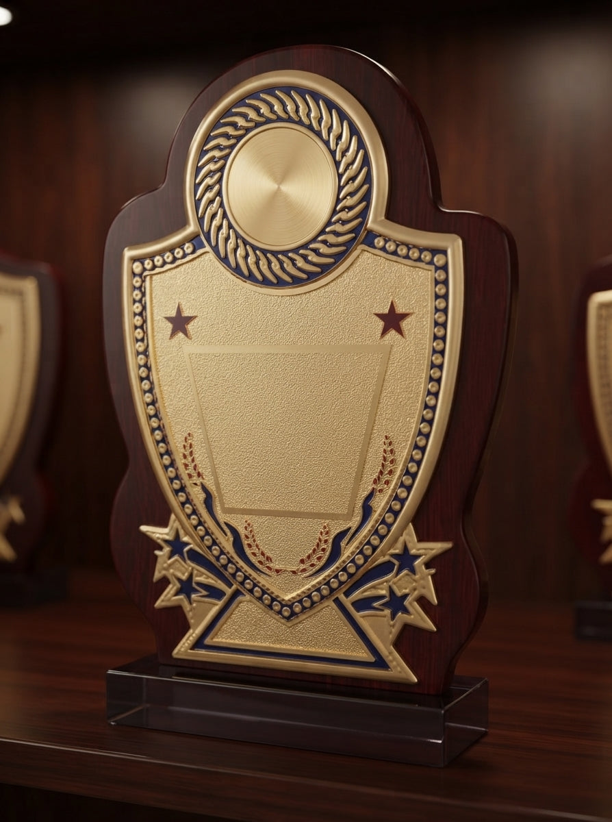 Wooden Memento Recognition Award 3225 - Custom Awards & Trophies alternate view - Meru Trophy