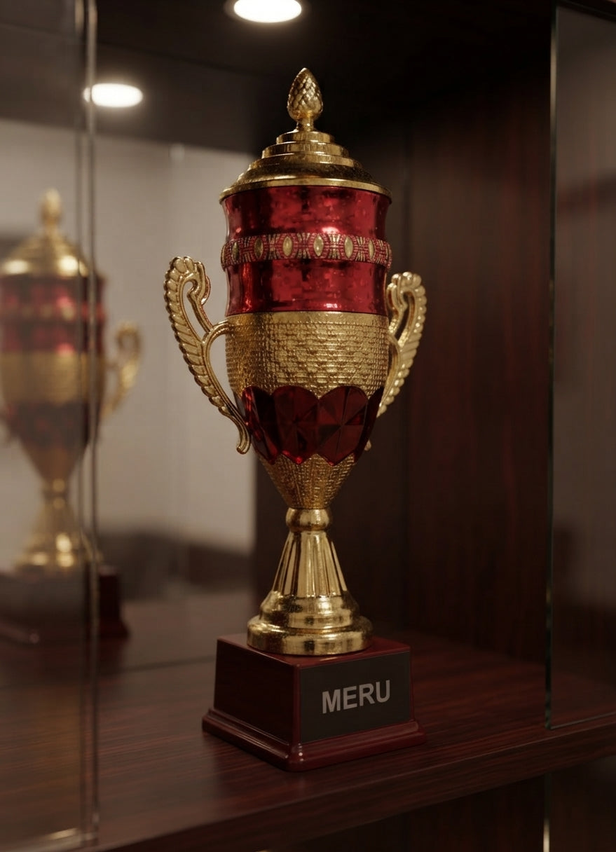 Elegant Fibre Trophy Award 1830 alternate view - Meru Trophy