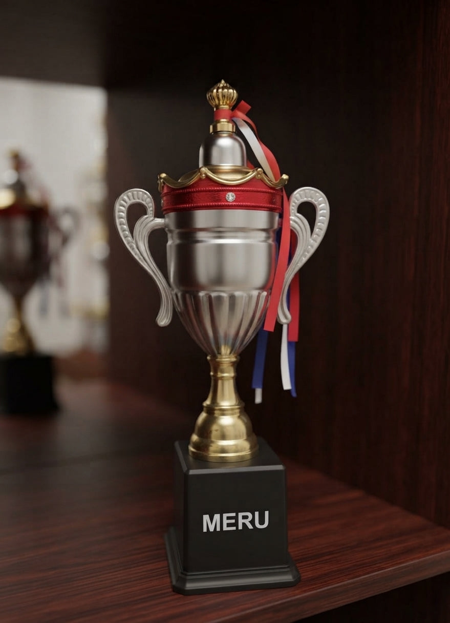 Elegant Achievement Trophy Metal Sports Trophies  1060 alternate view - Meru Trophy