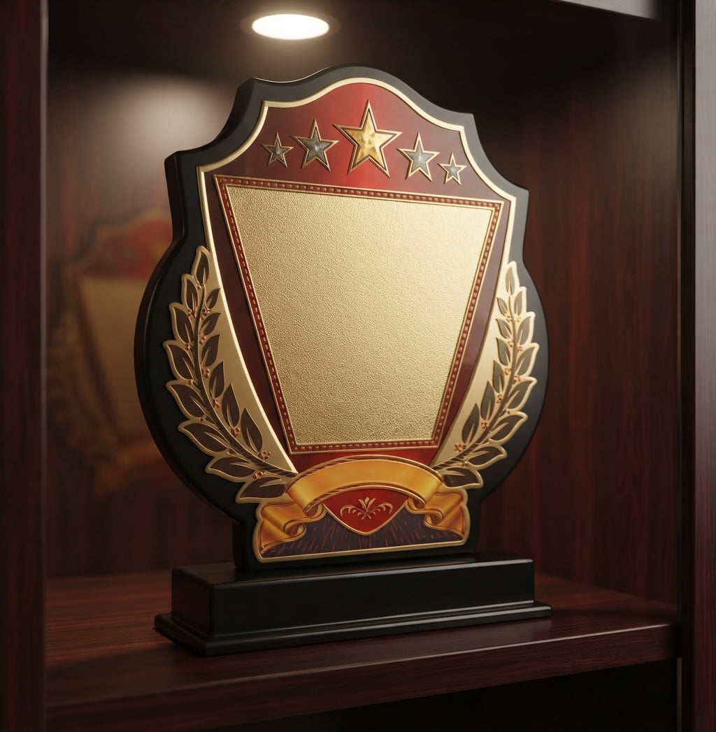 Recognition Awards Wooden Memento - Custom Wooden Trophies 3213 alternate view - Meru Trophy