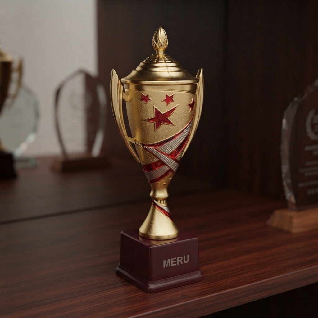 Elegant Fiber Trophy Award 708 alternate view - Meru Trophy