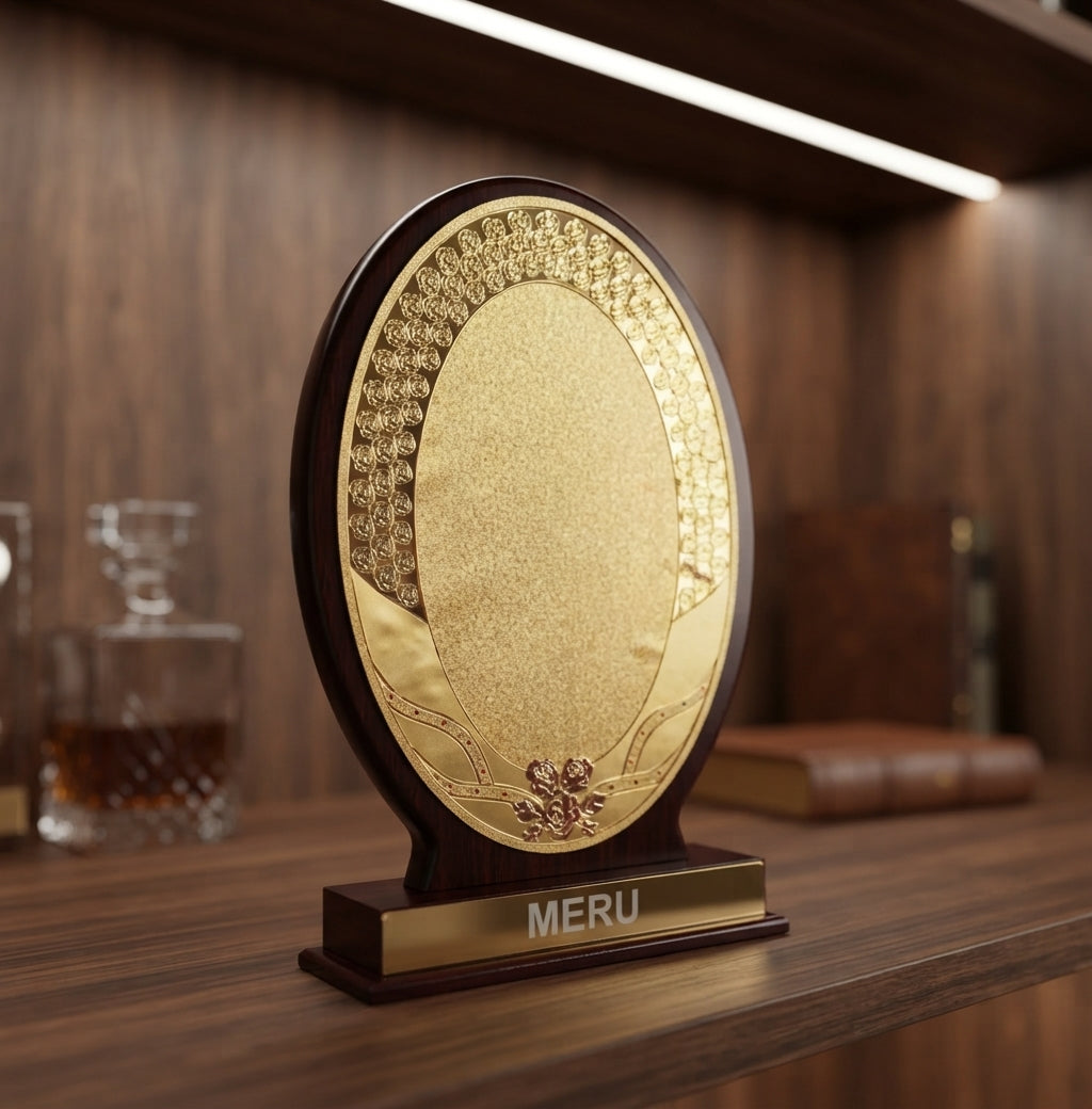 Wooden Memento Award: Recognition Awards and Trophies 2542 alternate view - Meru Trophy