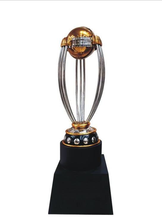 Golden Cricket Cup Trophy - A prestigious award for sports achievements.