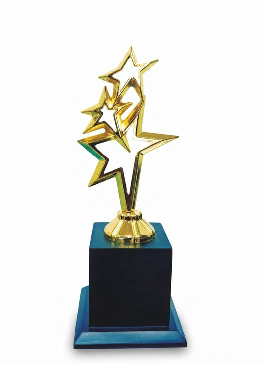 Gold Star Achievement Trophy | Corporate Trophy 653 - Meru Trophy
