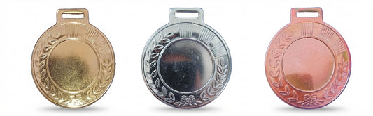 Gold Silver Bronze Medals - Athletic Medals MS-China-1 - Meru Trophy