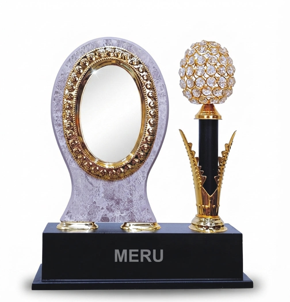 Wooden Mementos: Recognition Awards Trophy 4229 - Meru Trophy