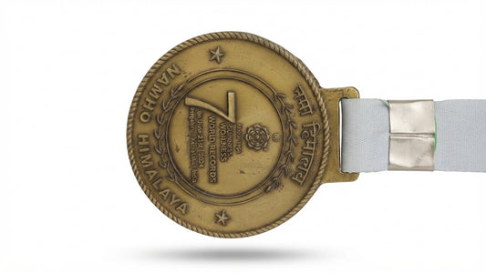 Custom Bronze Medal Athletic Awards with Lanyard Ribbon - Personalized Achievement Medals - Meru Trophy