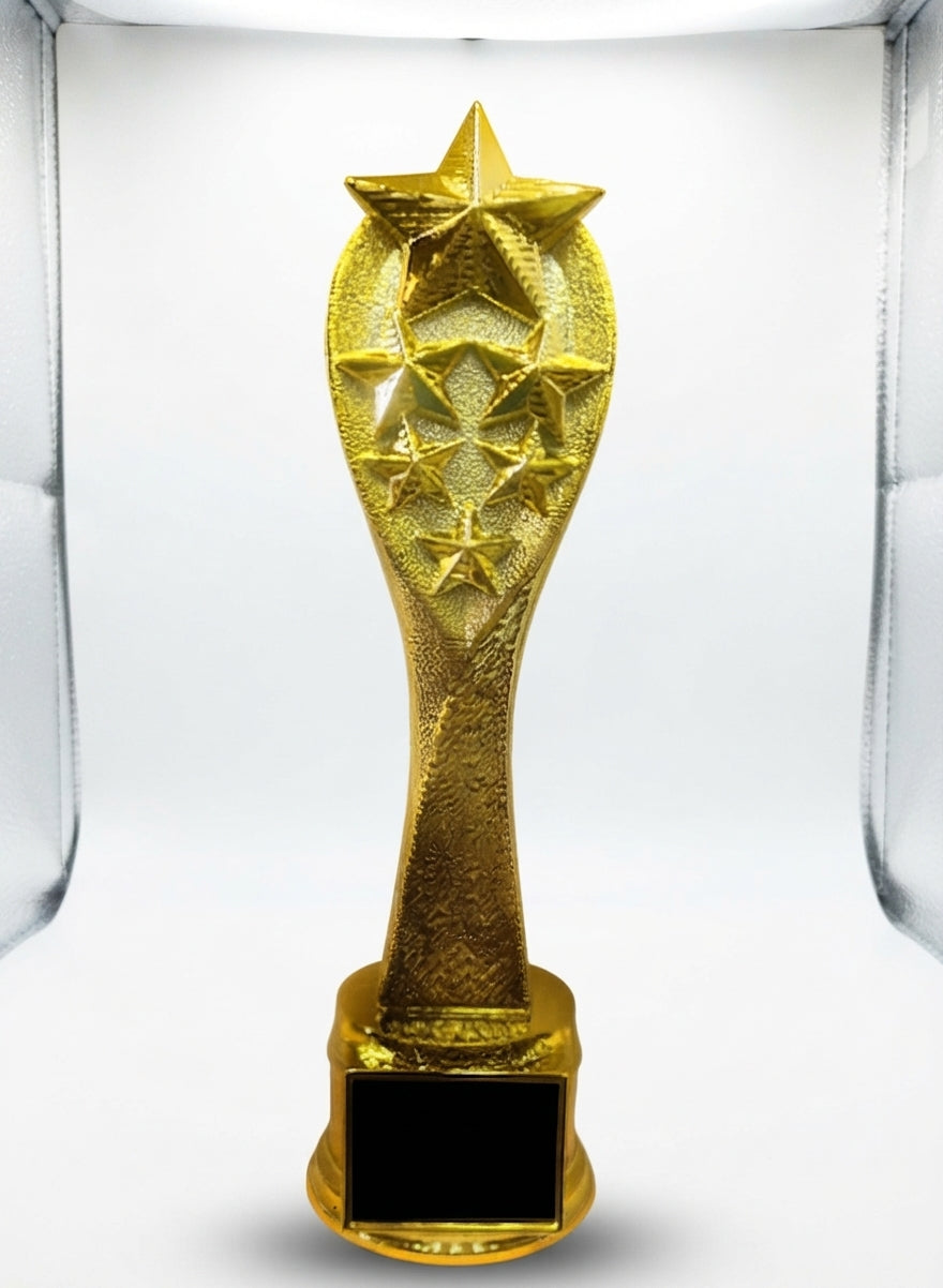 Gold Star Trophy for Corporate Awards - Meru Trophy