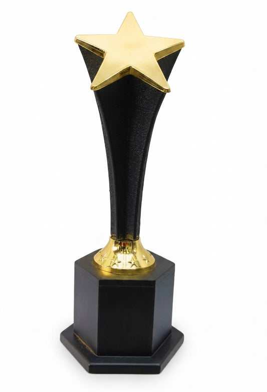 Gold Star Achievement Trophy - Meru Trophy