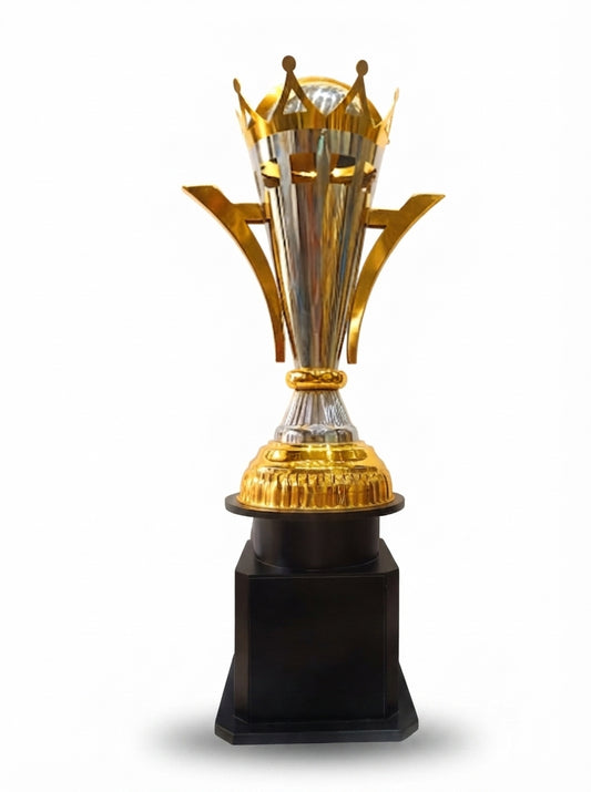 Metal Achievement Trophy AS974 - Premium Recognition Award - Meru Trophy