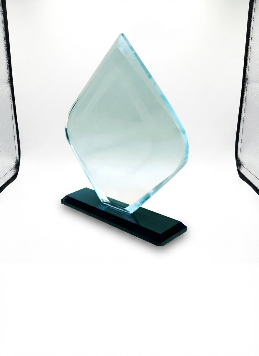 Diamond Crystal Trophy CST 133 - Premium Crystal Awards - Meru Trophy