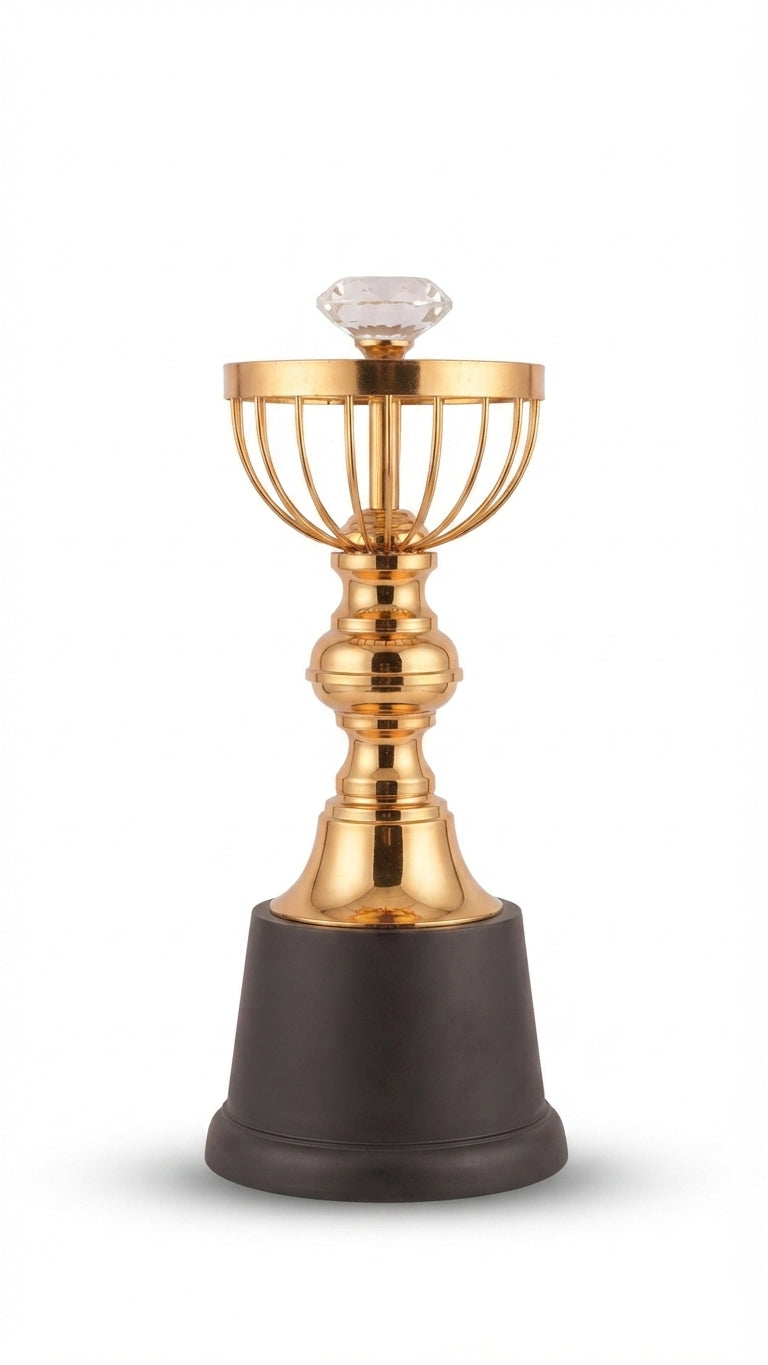 KD 2 Gold Metal Custom Engraved Championship Trophy Meru Trophy Award kd-2 - Meru Trophy