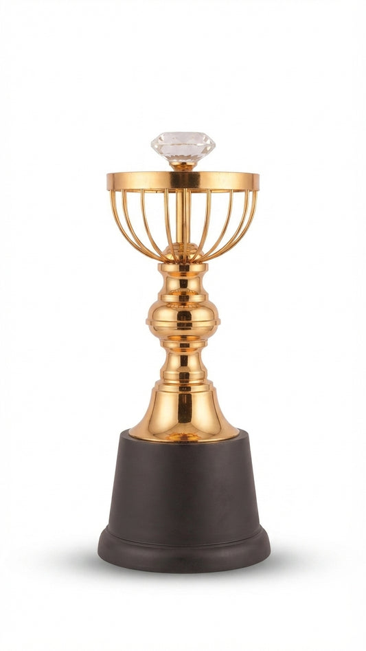 KD 2 Gold Metal Custom Engraved Championship Trophy Meru Trophy Award kd-2 - Meru Trophy