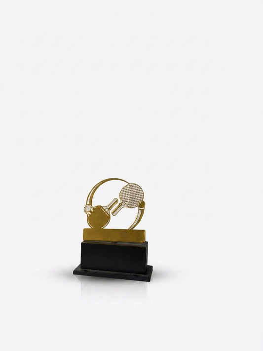 Table tennis Gold Sports Trophy Tournament Winners Meru Trophy table-tennis - Meru Trophy