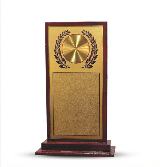 Wooden Recognition Memento Corporate Trophy - Custom Awards 551 - Meru Trophy
