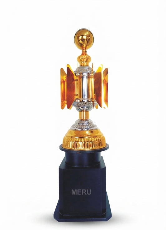 Impressive Gold & Silver Achievement Trophy AS 917 - Meru Trophy
