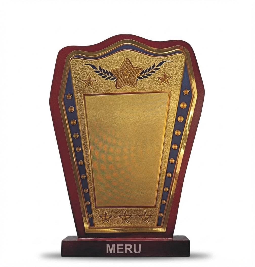 Wooden Mementos - Recognition Awards Trophy 736 - Meru Trophy