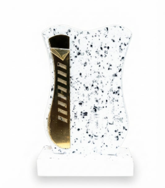 Wooden Marble Memento Trophy Custom Awards EC 91 - Meru Trophy