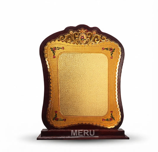 Wooden Memento Award Custom Trophy 550 - Personalized Recognition - Meru Trophy