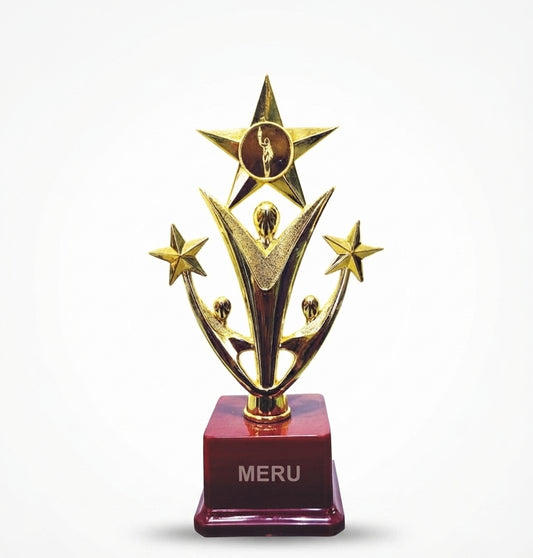 Gold Star Fibre Trophy 758 - Meru Trophy