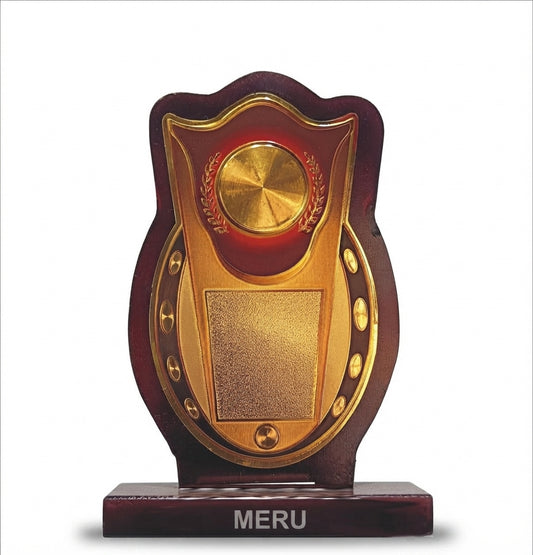 Wooden Memento Recognition Awards - Custom Trophies & Awards 2685 - Meru Trophy