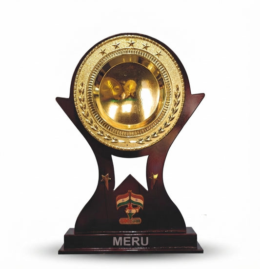 Custom Wooden Memento Award Trophy 4061 - Meru Trophy