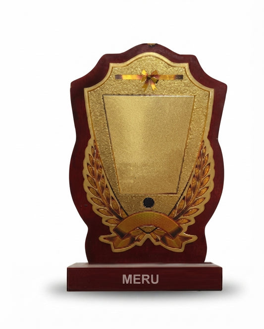 Wooden Memento Recognition Award 563 - Meru Trophy