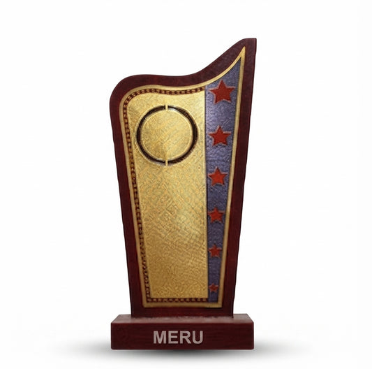 Wooden Memento Trophy Recognition Awards - Custom Awards & Engraving 526 - Meru Trophy